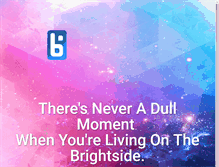 Tablet Screenshot of livingbrightside.com